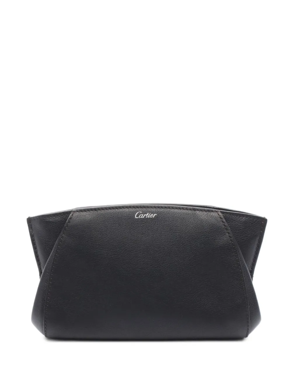 2010s C De Cartier leather clutch bag