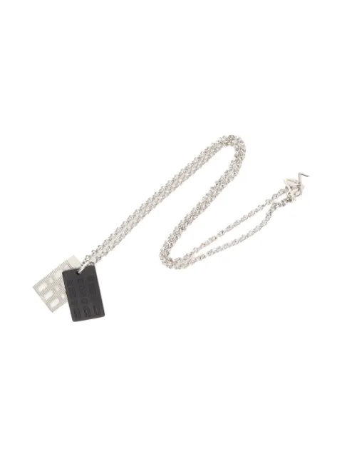 Hermès Pre-Owned 2010s Van Quatre Faubourg plate-pendant necklace