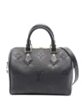 Louis Vuitton Pre-Owned 2021 Speedy Bandouliere 25 two-way handbag - Black