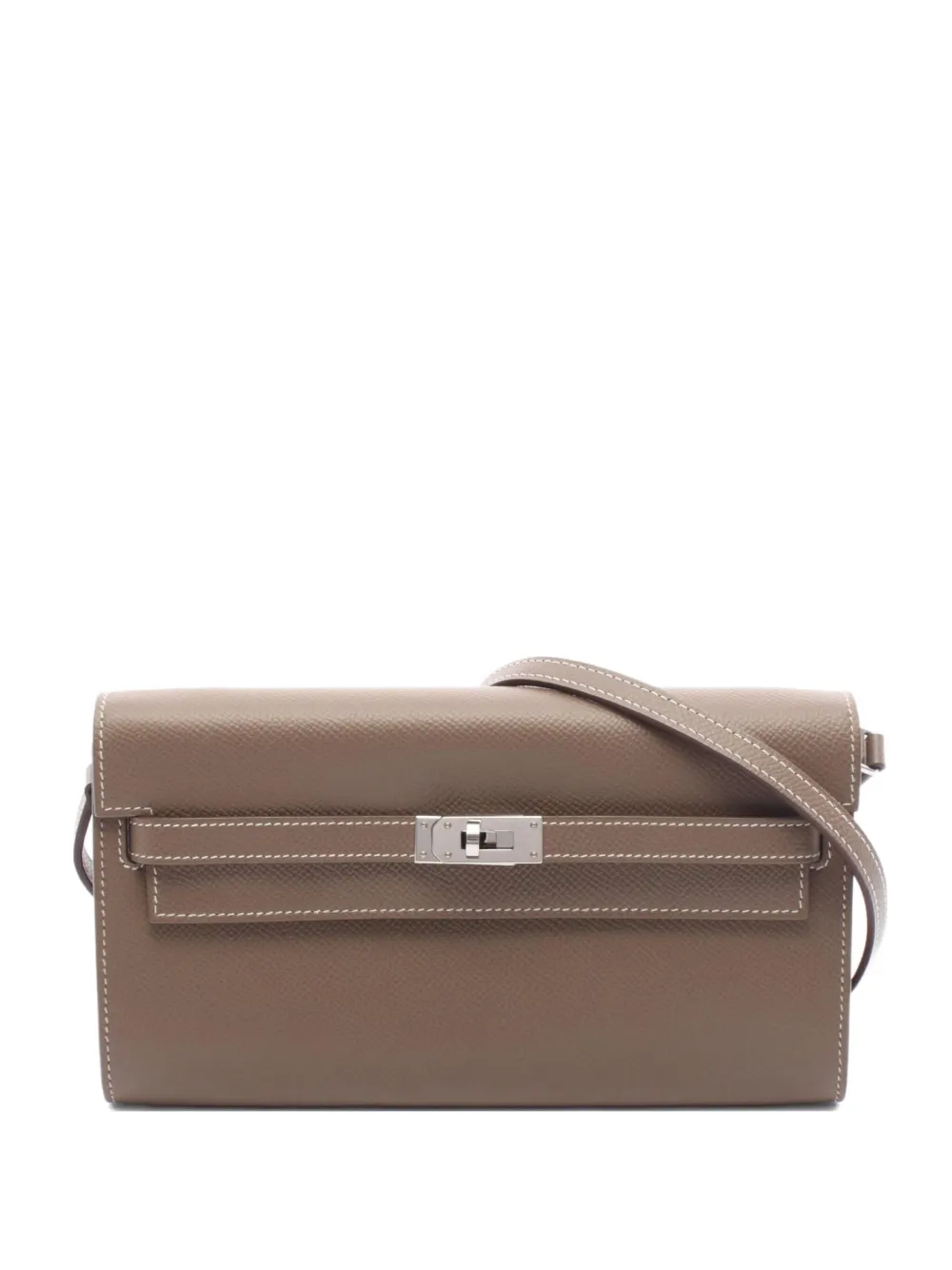 Hermès Pre-Owned 2021 ケリートゥーゴーショルダーバッグ - ブラウン Hermès Pre-Owned 2021 ケリートゥーゴーショルダーバッグ - ブラウン