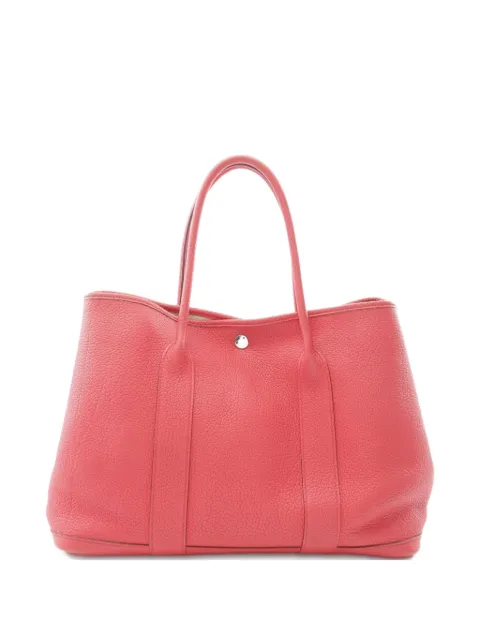 Hermès Pre-Owned 2015 negonda leather garden party handbag