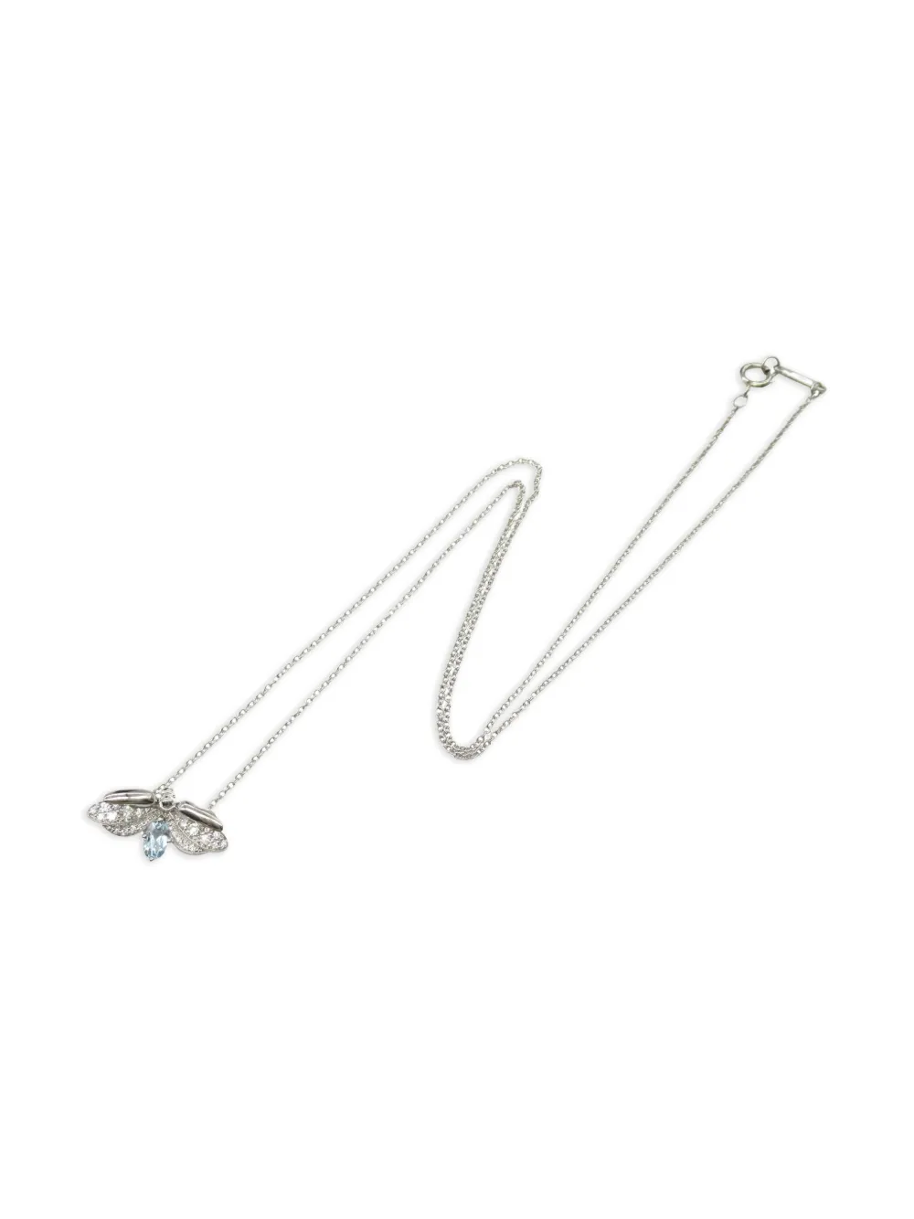 Tiffany & Co. Pre-Owned 2010 firefly platinum necklace | Silver | Image 1