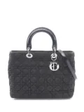 Christian Dior Pre-Owned 2000s large Lady Dior handbag - Black