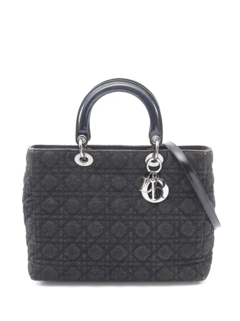 Christian Dior Pre-Owned 2000s large Lady Dior handbag