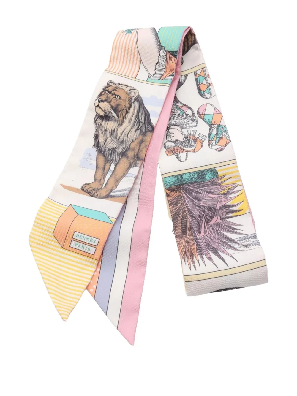 2020s Twilly Grand-Theatre Nouveau ribbon scarf