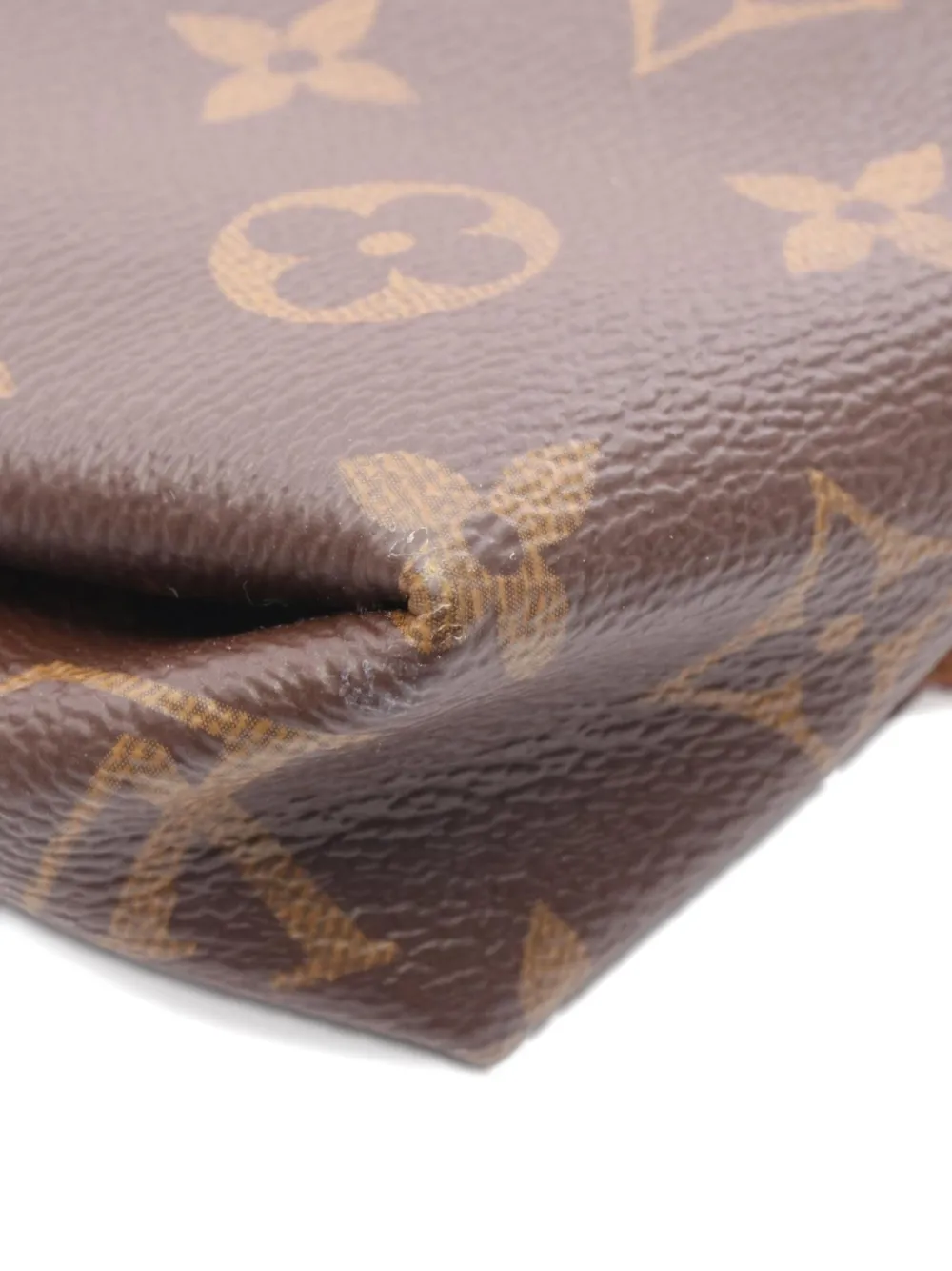 Pre-owned Louis Vuitton 2016 Pallas Clutch Bag In Brown