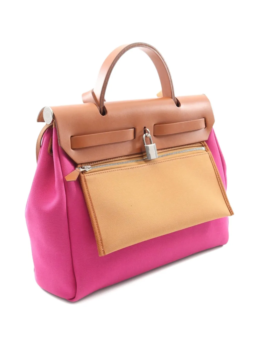 Pre-owned Hermes 2020 Zip Pm Handbag In Pink