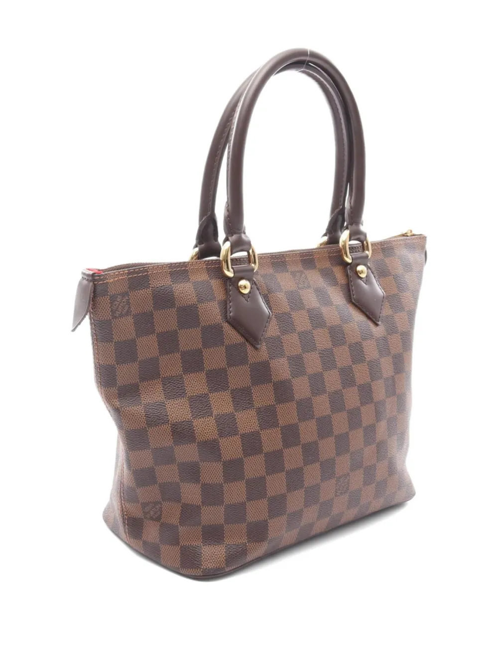 Pre-owned Louis Vuitton 2006 Saleya Pm Tote Bag In Brown