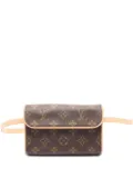 Louis Vuitton Pre-Owned 2001 monogram florentine body bag - Brown