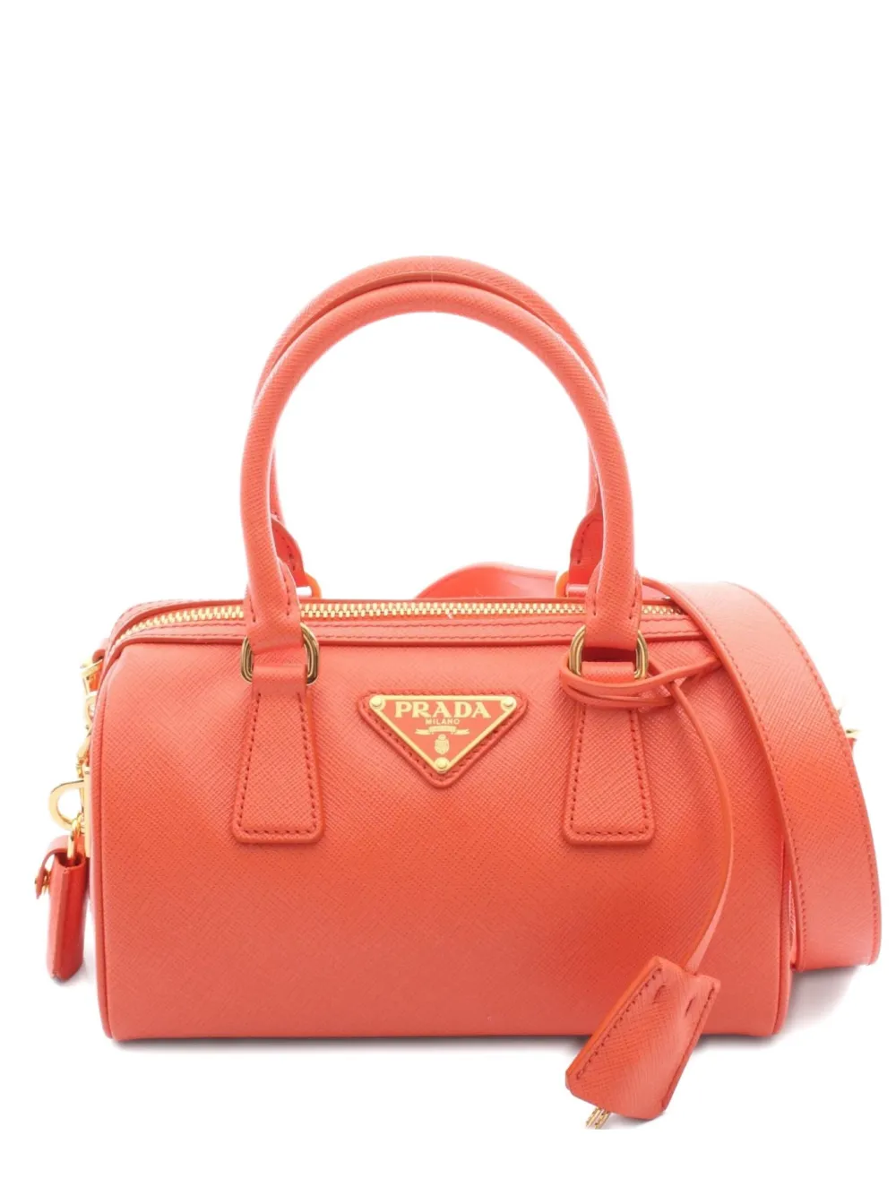 saffiano leather handbag