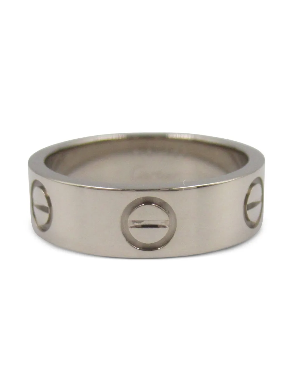 Cartier 2010s Love リング 18Kホワイトゴールド - シルバートーン Cartier 2010s Love リング 18Kホワイトゴールド - シルバートーン