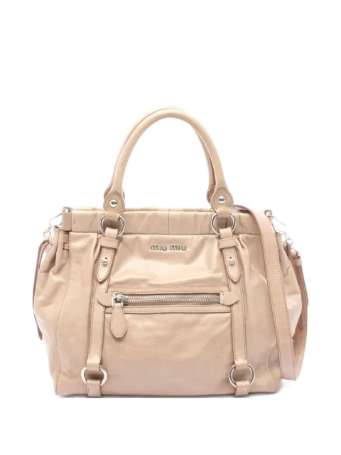 Miu Miu Pre-Owned 2000s leather handbag