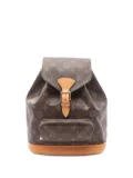 Louis Vuitton Pre-Owned 2000 Montsouris MM Monogram leather backpack - Brown