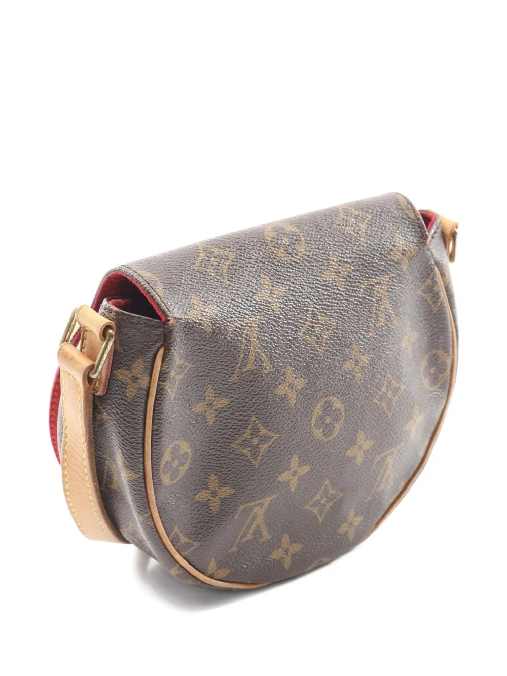 Pre-owned Louis Vuitton 2004 Tambourine Shoulder Bag In Brown