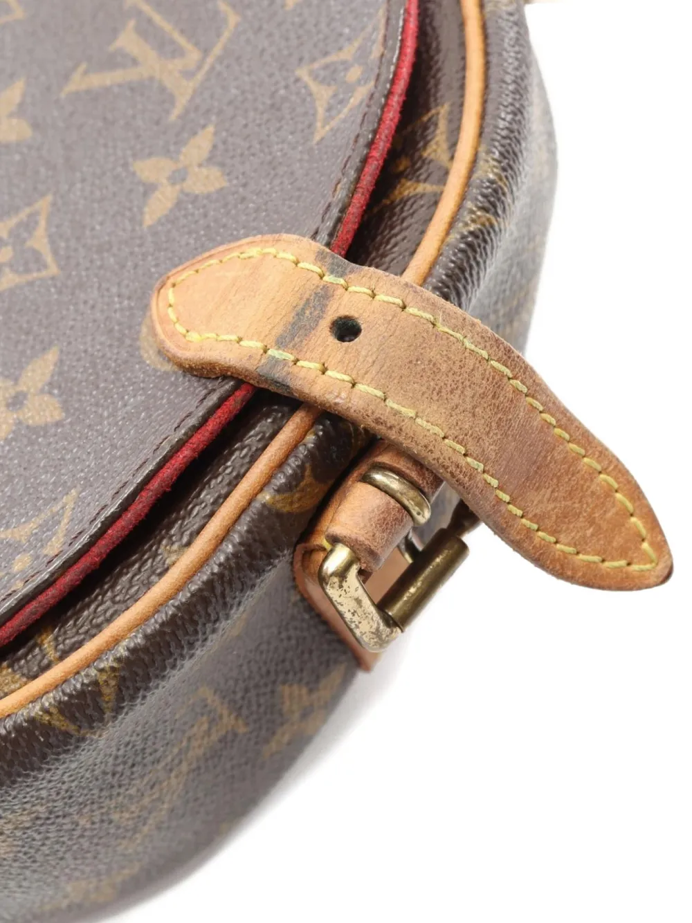 Pre-owned Louis Vuitton 2004 Tambourine Shoulder Bag In Brown