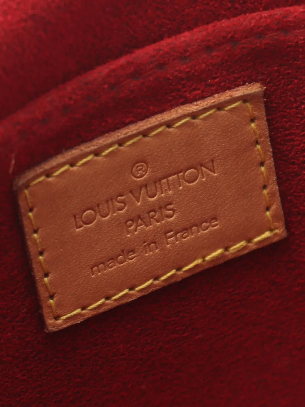 Pre-owned Louis Vuitton 2004 Tambourine Shoulder Bag In Brown