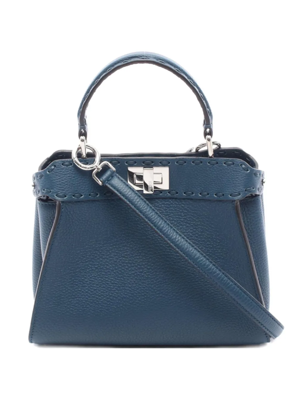 2010s mini Peekaboo leather handbag