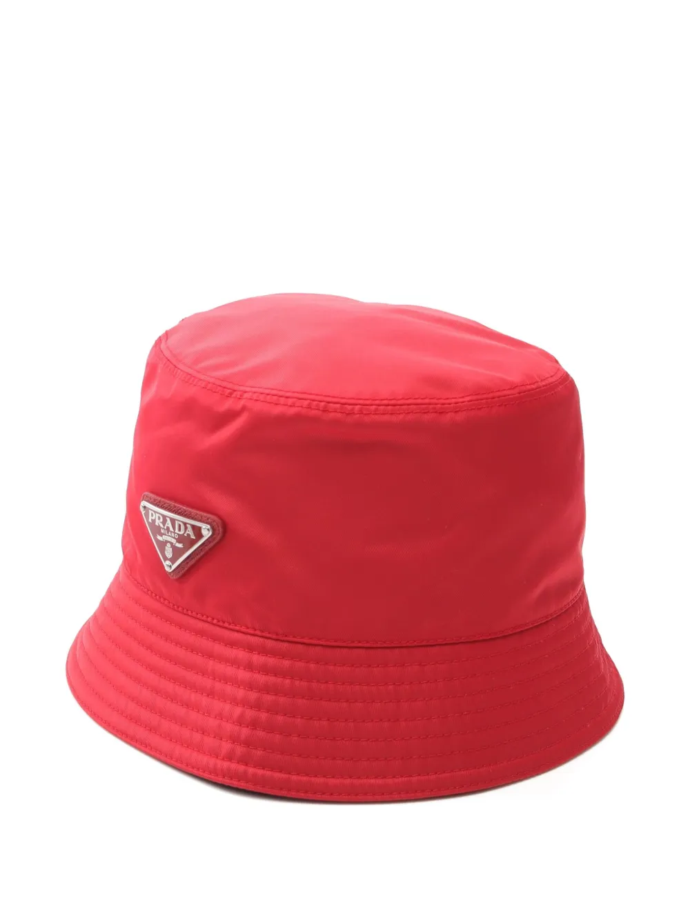 2020 enamel triangle-logo bucket hat