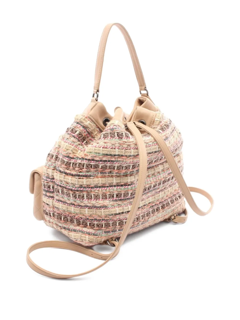 CHANEL Pre-Owned Zaino Matelasse in tweed 2016 | Pre-owned | Image 2