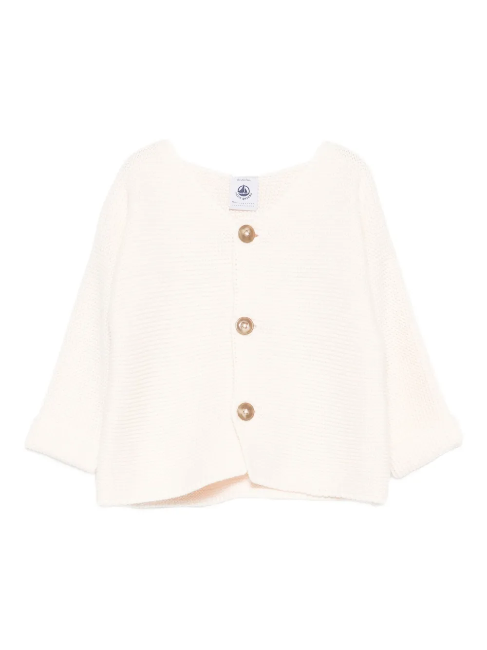 Petit Bateau Geribbeld vest Roze