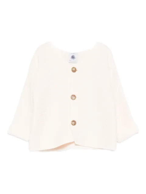 Petit Bateau ribbed cardigan