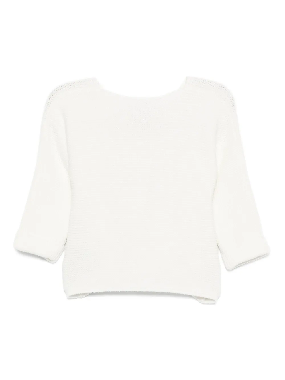 Petit Bateau Vest met knopen Wit
