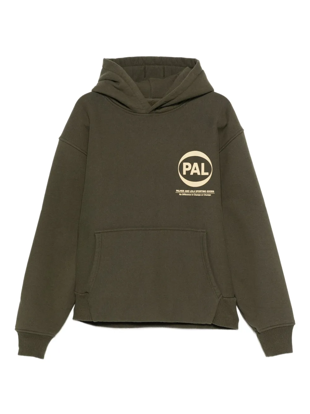 logo-print hooded sweater