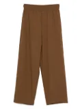 AMI Paris elastic-waist trousers - Brown