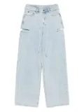 Ksubi Rollin cut-out baggy jeans - Blue