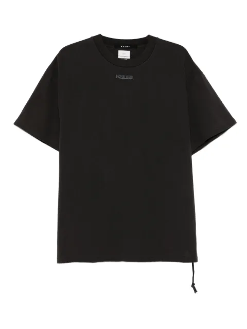 Ksubi drawstring-hem cotton T-shirt
