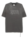 Ksubi logo-lettering T-shirt - Grey