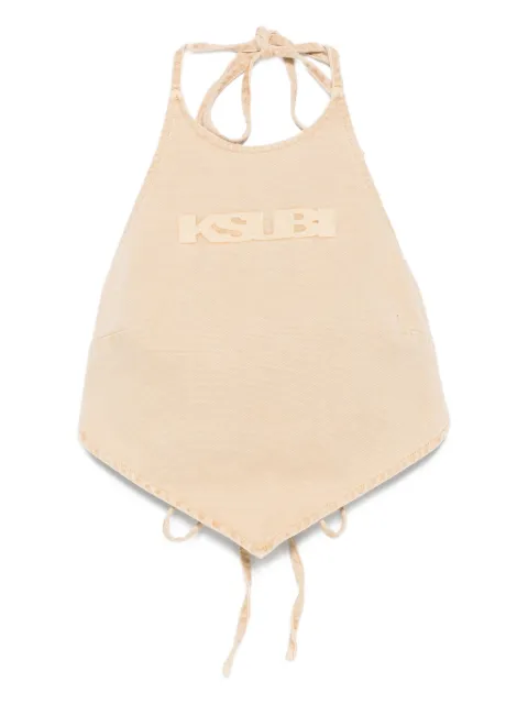 Ksubi Bolt halter-neck tie top