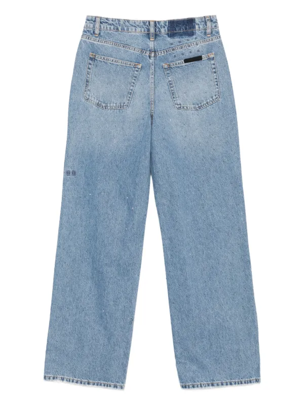 Ksubi rhinestone-embellished Jeans | Blue | FARFETCH