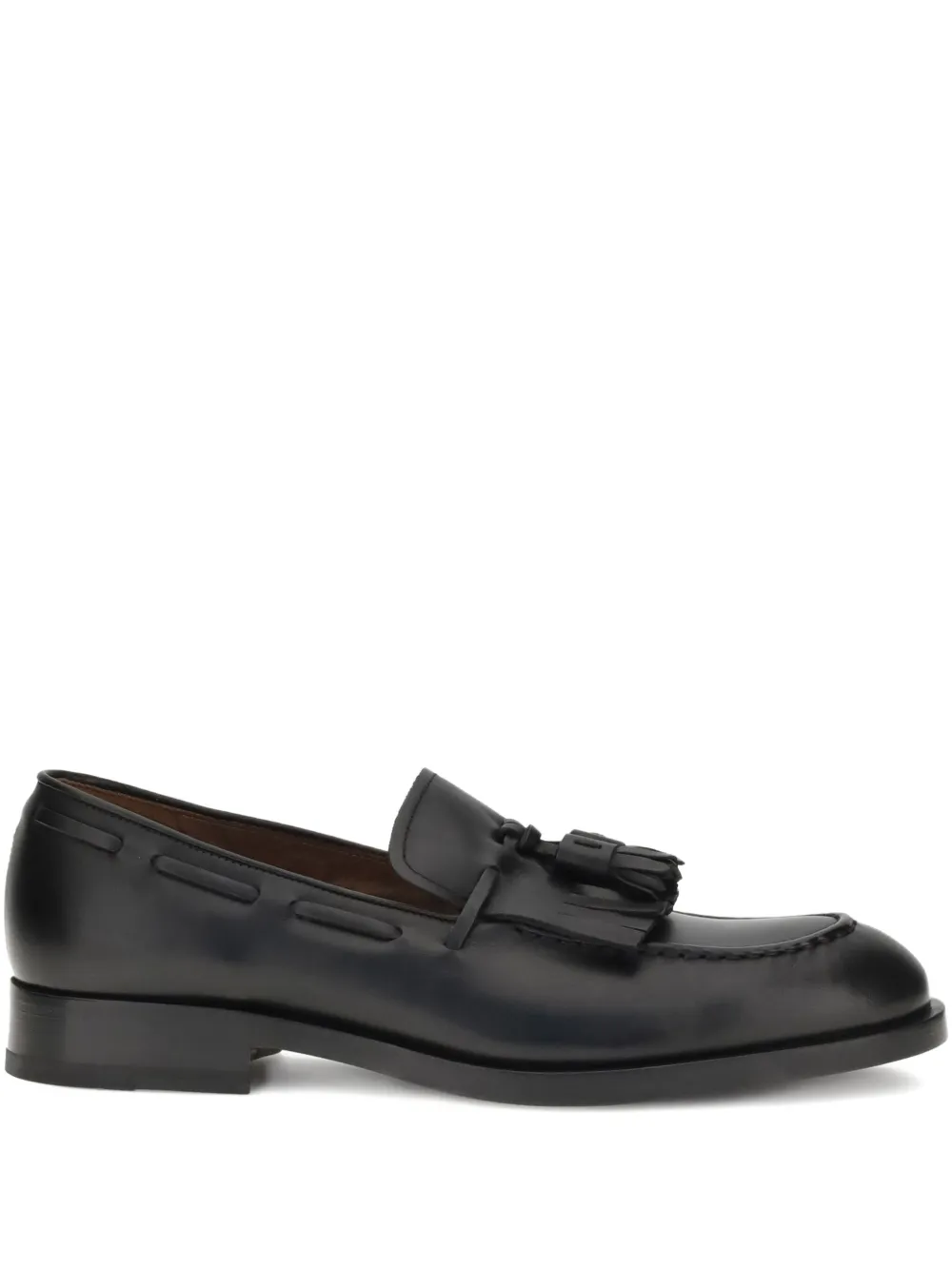Fratelli Rossetti tassel leather loafers | Black | Image 1