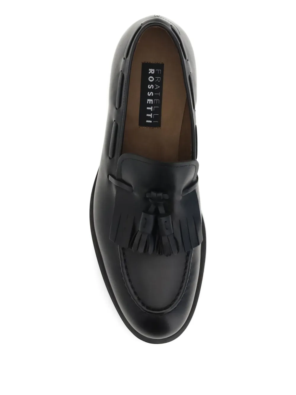 Fratelli Rossetti tassel leather loafers Black