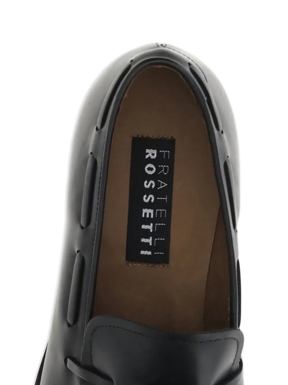 Fratelli Rossetti Leren loafers met kwastjes Zwart