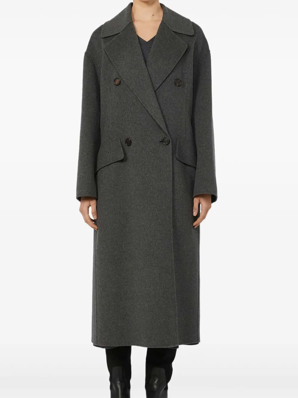 'S Max Mara flap-pockets double-breasted coat | Double Breasted & Peacoats | Image 2