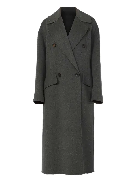 'S Max Mara flap-pockets double-breasted coat