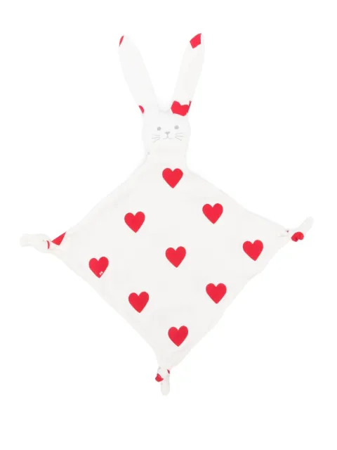 Petit Bateau rabbit heart comforter