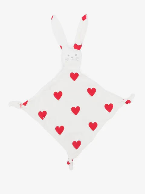Petit Bateau rabbit heart comforter