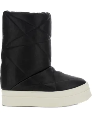 Rick Owens Bota Turbo Cyclops Com Plataforma 40mm | Preto