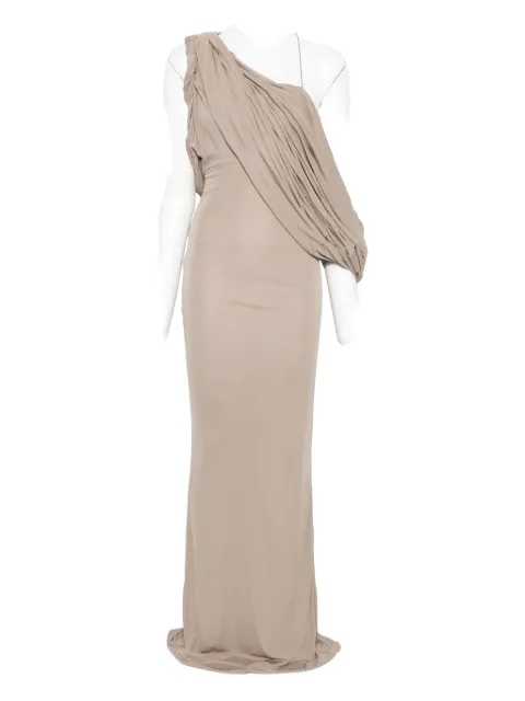 Christopher Esber draped one-shoulder dress