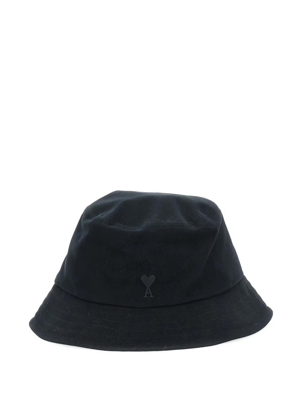 AMI Paris Vissershoed met logo Black