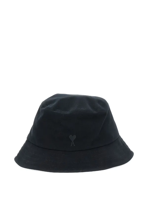 AMI Paris ハートロゴ バケットハット | FARFETCH JP