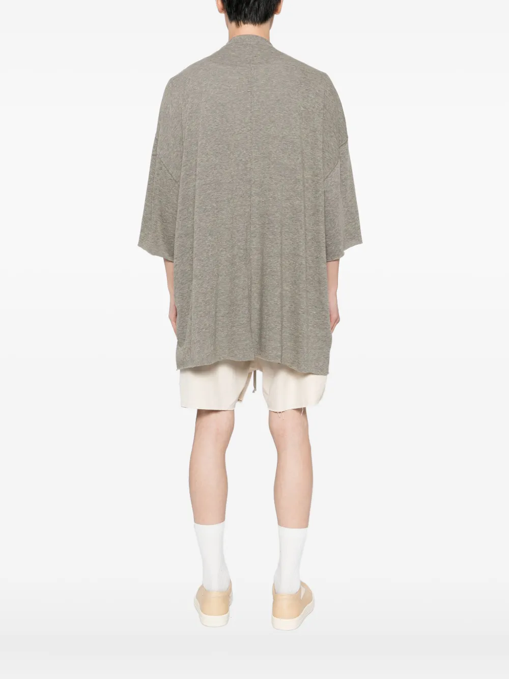 Rick Owens DRKSHDW Tommy T-shirt Grijs