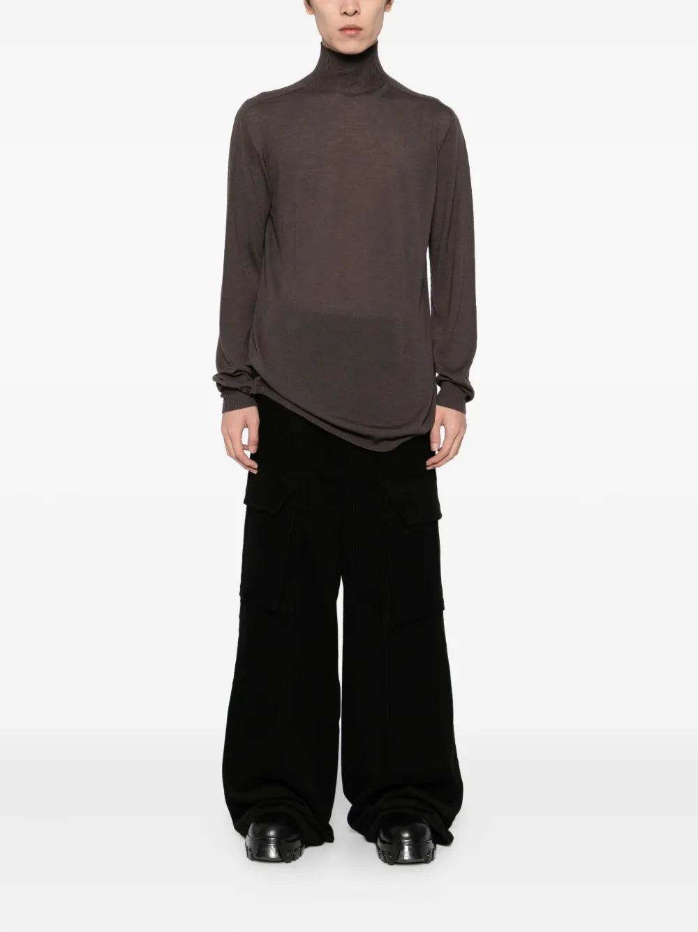 Rick Owens Turtle top - Bruin
