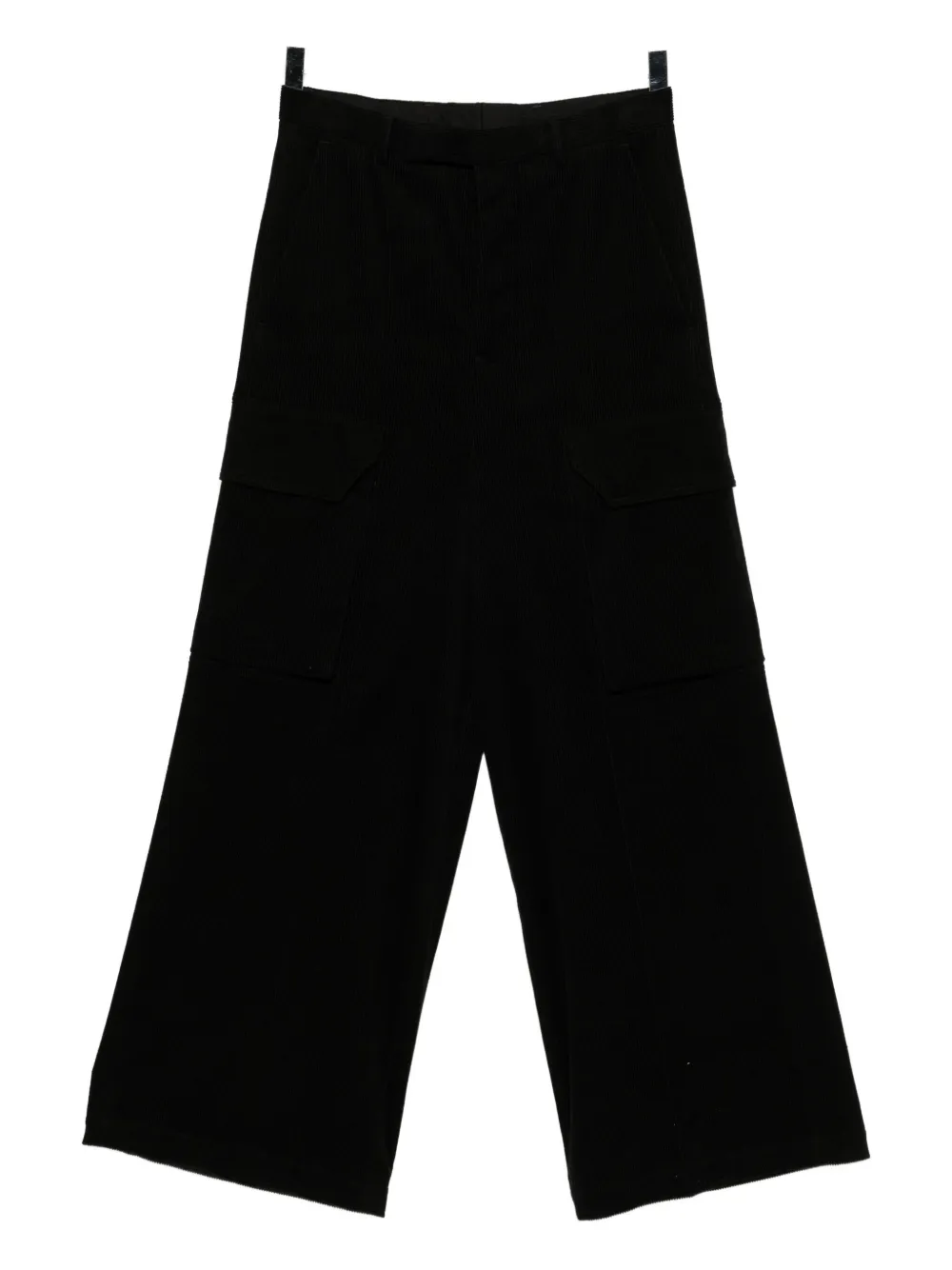 Rick Owens Firbanks broek met wijde pijpen Zwart