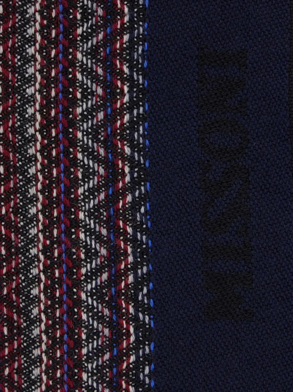 Missoni Sjaal met patroon - Blauw