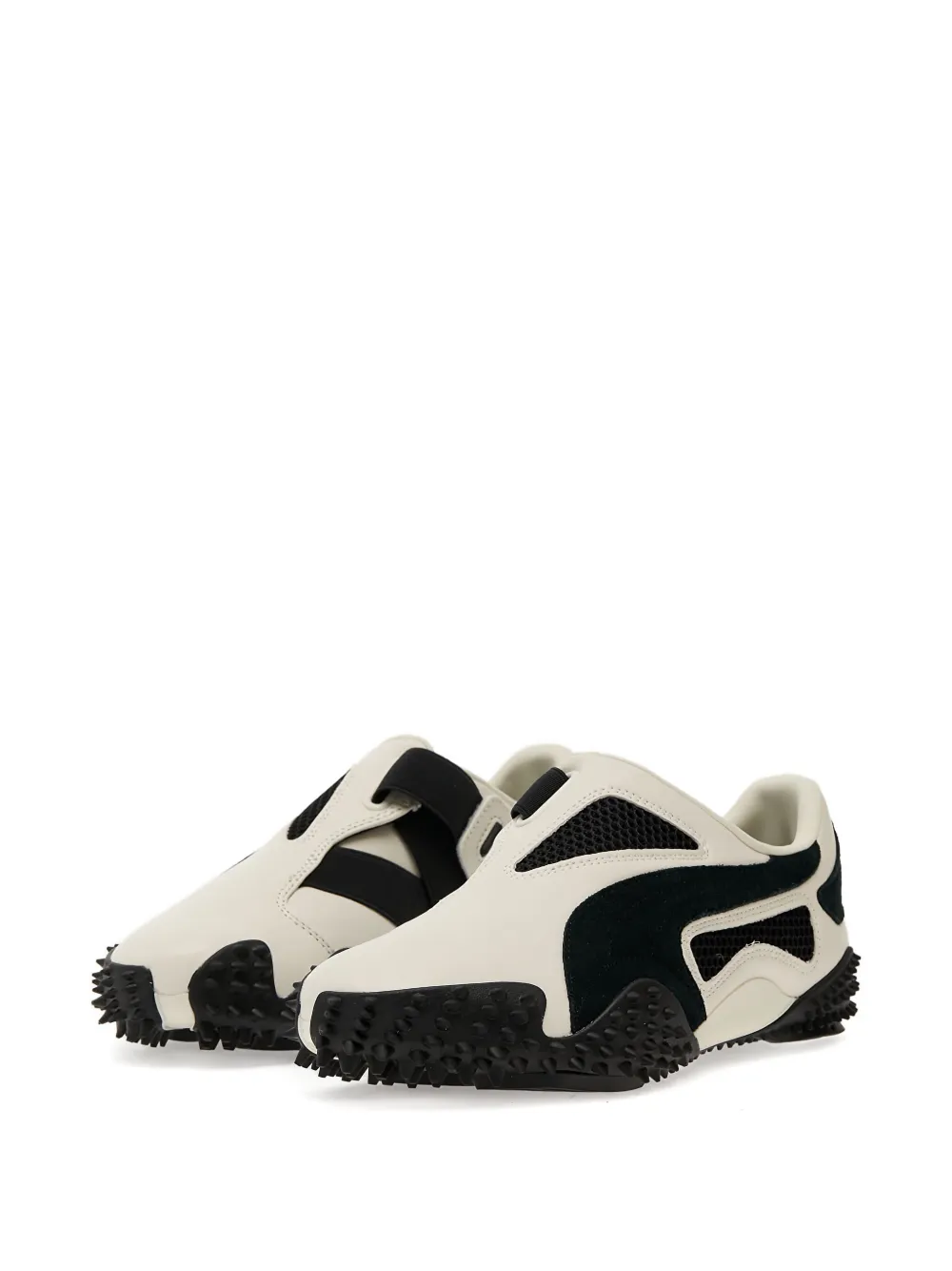 PUMA slip-on studded sneakers White