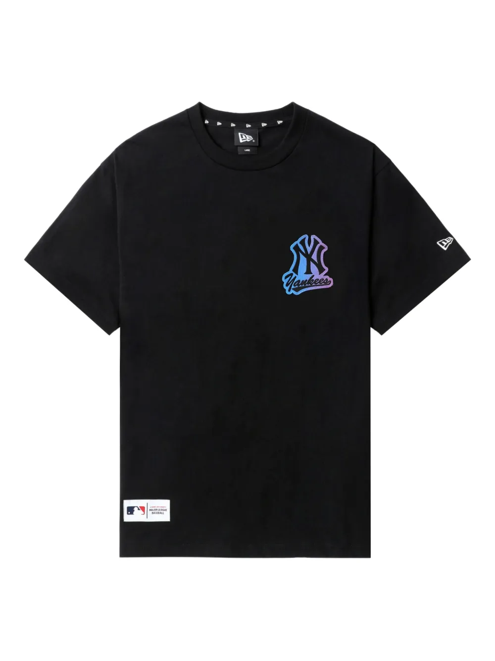 ombre-print crew-neck T-shirt